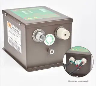 Pistola de aire antiestatica