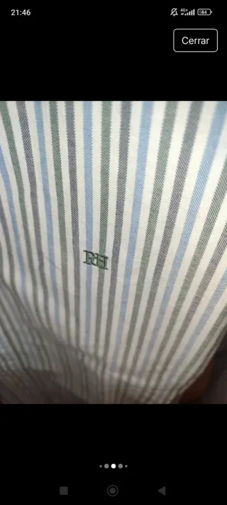 Camisa Pedro del Hierro Talla M Rayas