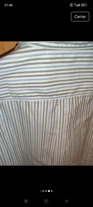 Camisa Pedro del Hierro Talla M Rayas