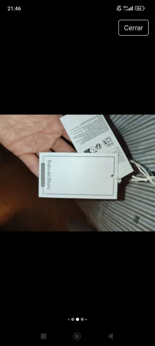 Camisa Pedro del Hierro Talla M Rayas