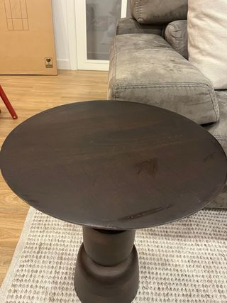Mesa auxiliar Zara Home madera de mango