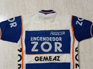 Maillot Ciclismo Vintage 80s Encendedor ZOR