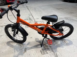 Bicicleta Btwin 16 Infantil Naranja