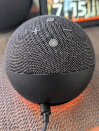 Echo Dot 4ta Gen - Altavoz Alexa - Negro