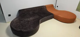 Sofá de marca premium Minotti, 2 módulos