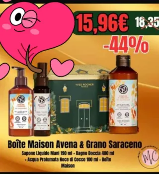 Yves Rocher Boîte Maison Avena & Grano Saraceno