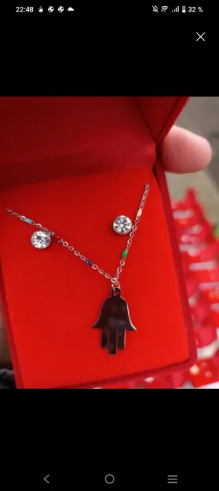 Colgante y pendientes Acero Ancla