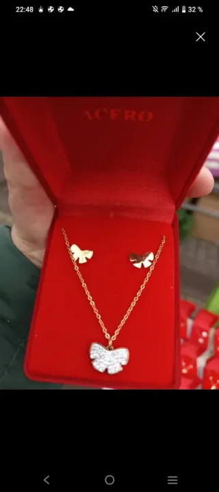 Colgante y pendientes Acero Ancla