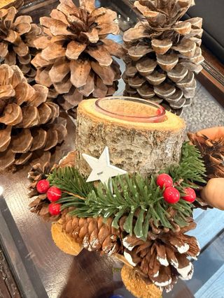 Árbol de Navidad de Ikea y adornos  navideños