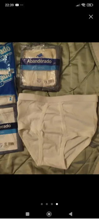 Calzoncillos Abanderado Clásicos Talla L