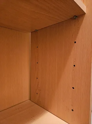 Estantería de madera