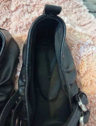 Bailarinas negras con tiras