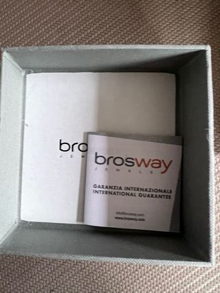 Collana Brosway cuori oro rosa argento