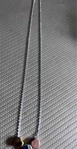 Collana Brosway cuori oro rosa argento