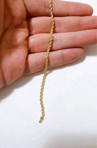 Bracciale funetta  in oro giallo 18kt 750