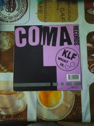 Vinilo 7" The KLF - What Time Is Love? COMA 7011