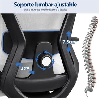 -30€ descuento! Silla NUEVA de oficina ergonómica