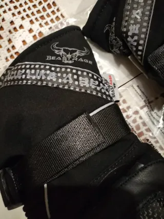 Luvas de Motociclista Pretas