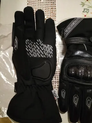 Luvas de Motociclista Pretas