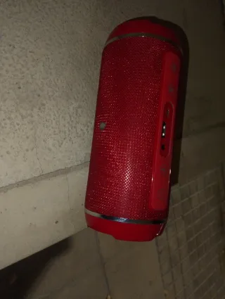 Altavoz Bluetooth Rojo