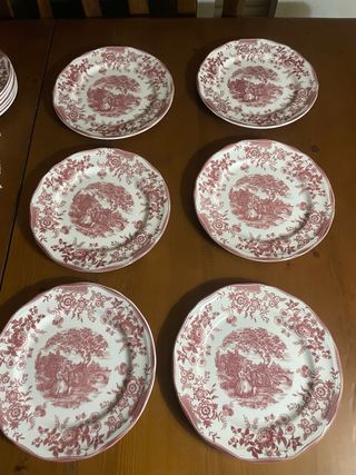 La Cartuja Piatti Piatti Rosa e Bianco