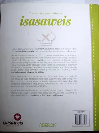 Cocina sana para disfrutar. Isasaweis: Más de 1...