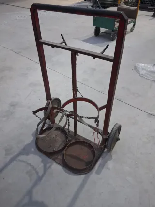 Carro para botellas oxicorte