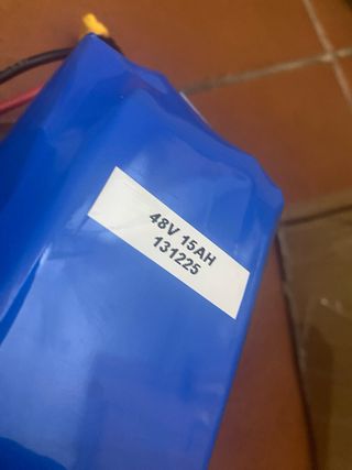 Batería Externa 48V 15Ah patin eléctrico