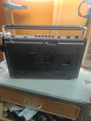 Radio Cassette Sanyo Antigua