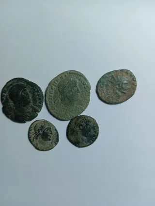 Lote 5 Monedas Romanas