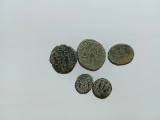 Lote 5 Monedas Romanas