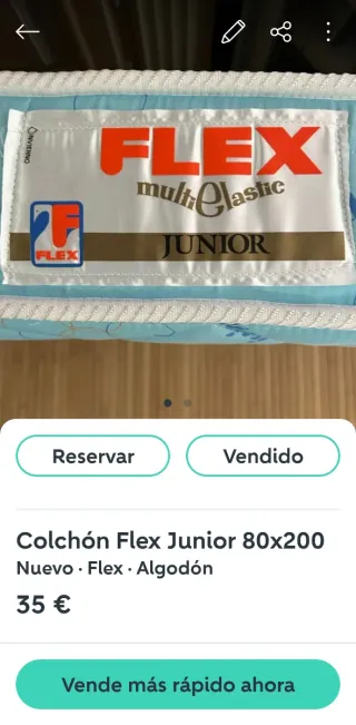 Colchón Flex Junior 80x200