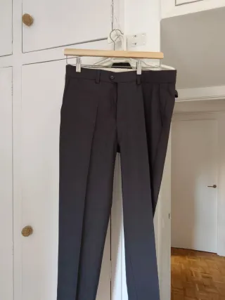 Pantalones de traje Silbon Tailoring grises