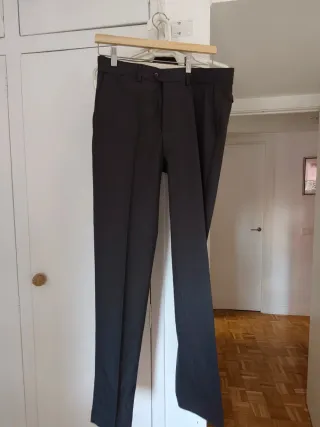 Pantalones de traje Silbon Tailoring grises