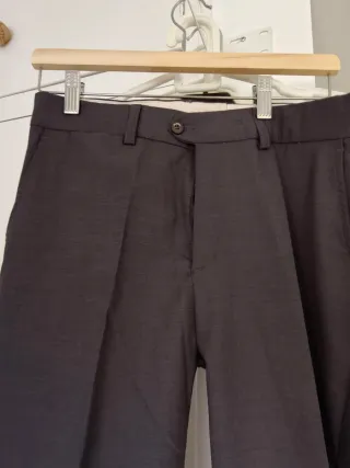 Pantalones de traje Silbon Tailoring grises