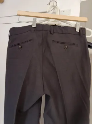 Pantalones de traje Silbon Tailoring grises