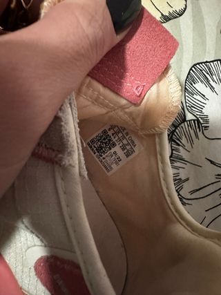 Zapatillas Adidas Beige y Rosa