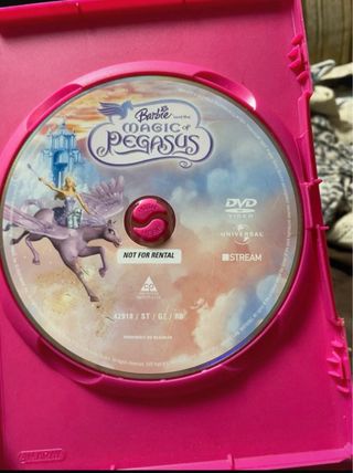 3 DVDs Barbie Clásicos (Español)