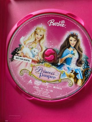 3 DVDs Barbie Clásicos (Español)