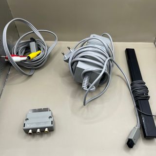 Nintendo Wii Azzurra Completa Cavi Testata