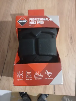 Rodilleras Profesionales Rubi Nuevas en Caja