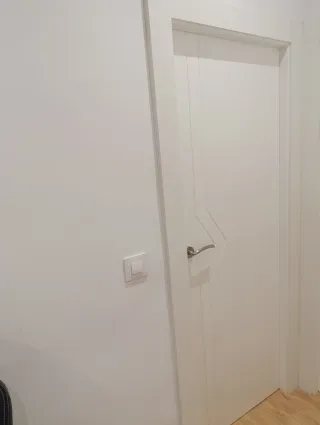 Lote 3 puertas interiores lacadas blanco