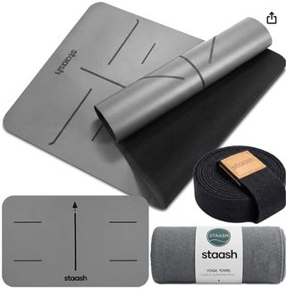 Esterilla de Yoga Staash PU + Caucho Natural