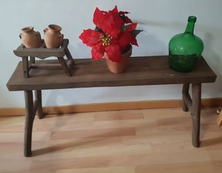 Banco Rústico Madera