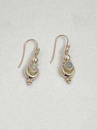 Brincos Prata com Pedra