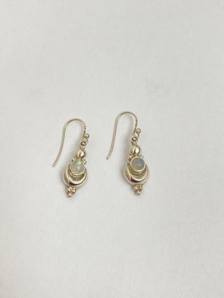 Brincos Prata com Pedra