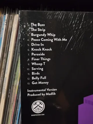 Vinilo Instrumental Madlib - Bad Neighbor Beats LP