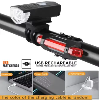 Luces LED para Bicicleta USB Recargables
