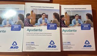 Libros ayudantes de instituciones penitenciarias