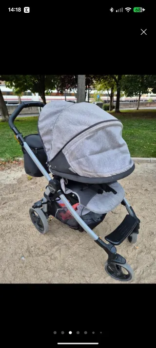 Carrito bebé 3 piezas